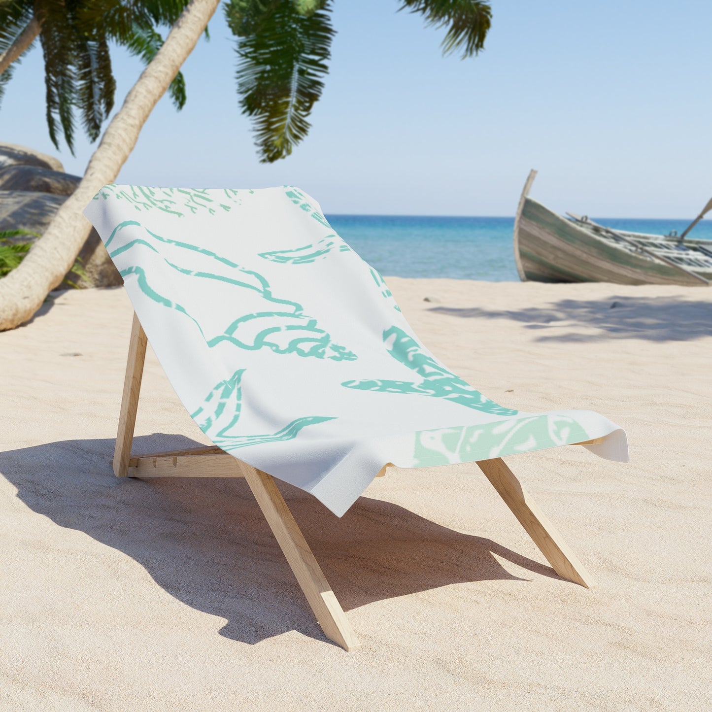Androsia Ocean Life Beach Towel