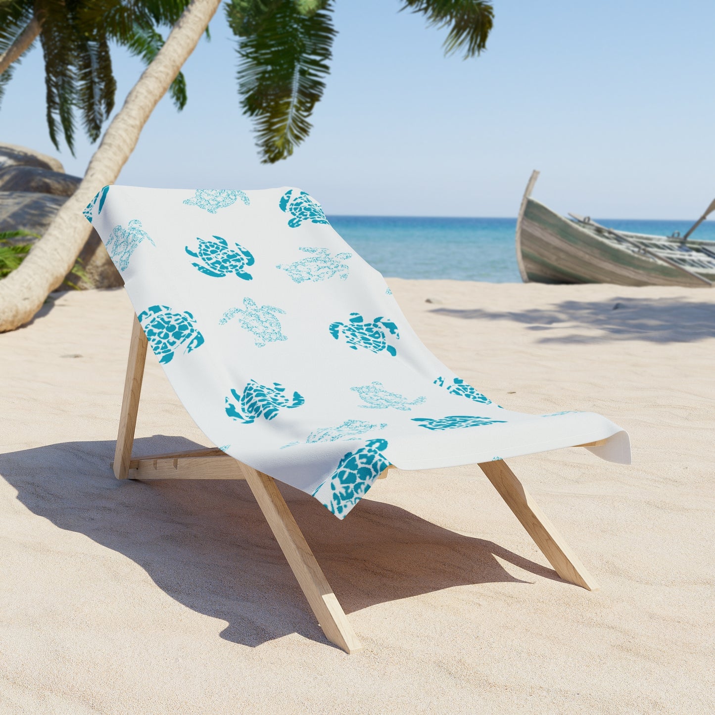 Androsia Sea Turtle Beach Towel