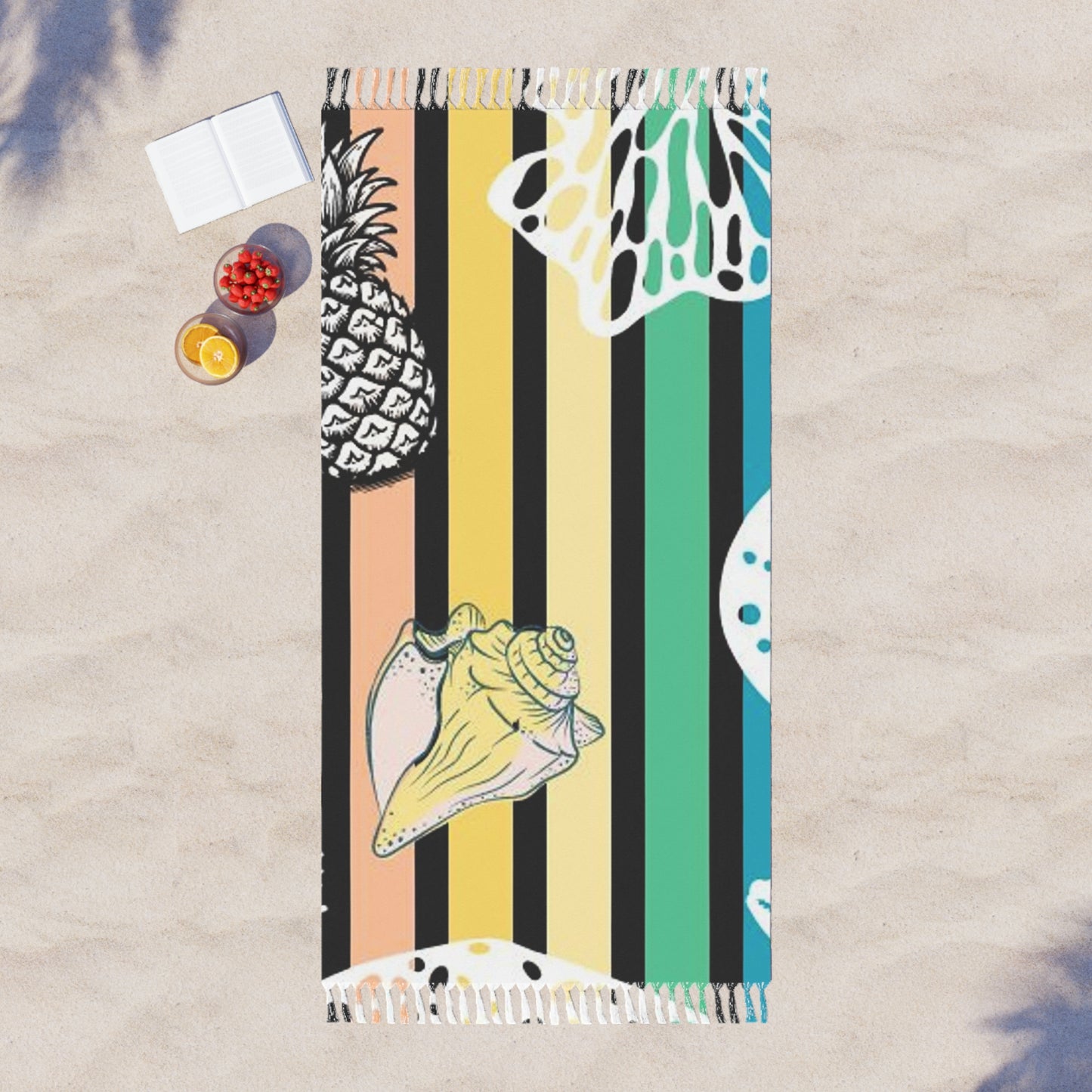 Shells & Tings Beach Towel