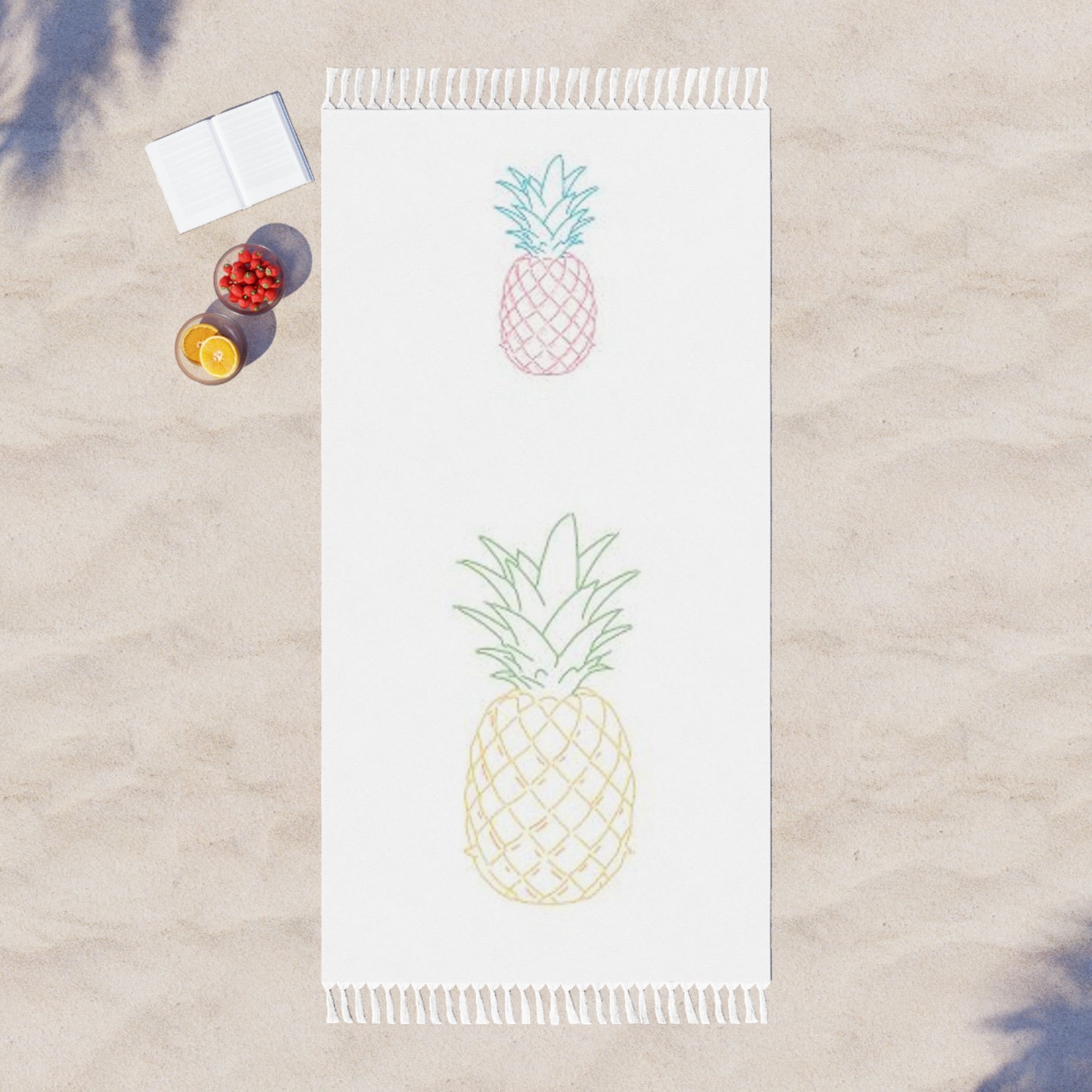 Sugarloaf Pineapple Beach Towel