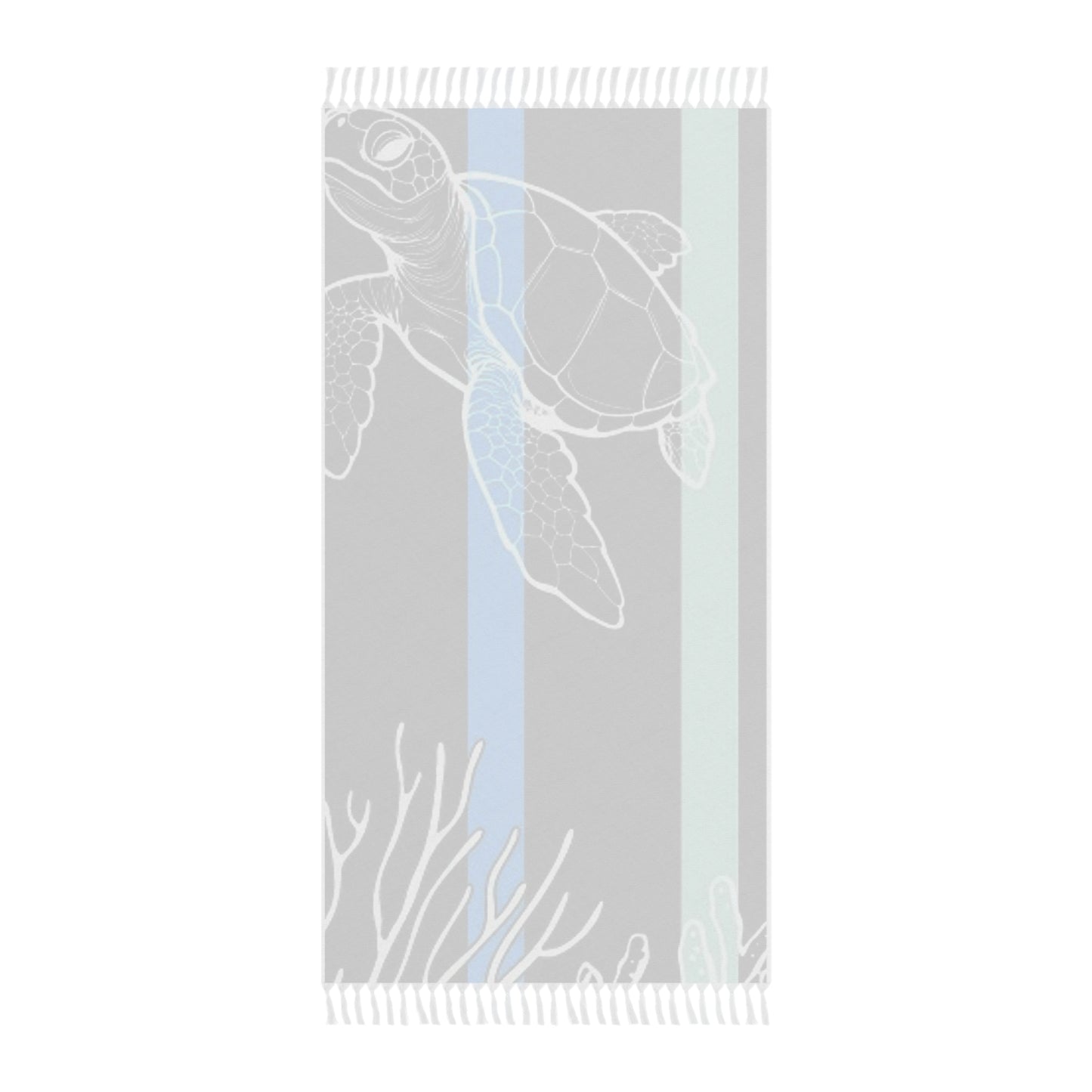 Dark Tortoise Beach Towel