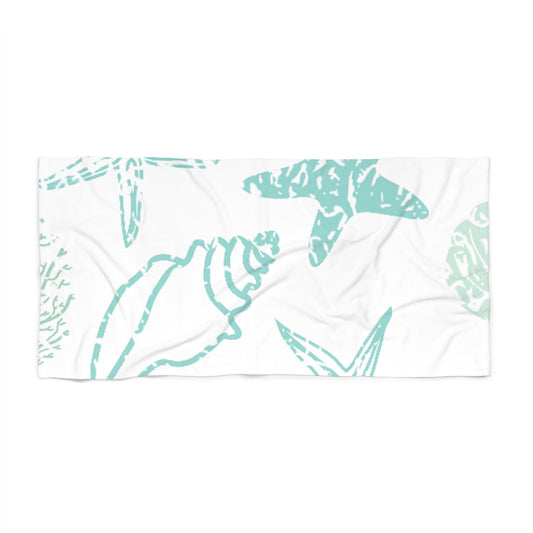 Androsia Ocean Life Beach Towel